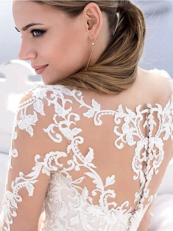 Robe de Mariée Bohème Dentelle Chic 4 Robe de Mariée Bohème Dentelle Chic