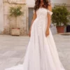 Robe de Mariée Fluide Bohème Chic 10 Robe de Mariée Fluide Bohème Chic