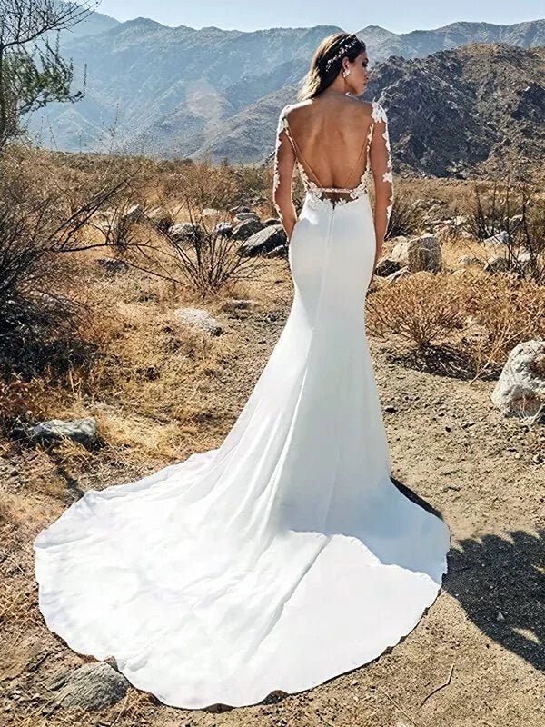 Robe de Mariée Bohème Sirène 4 Robe de Mariée Bohème Sirène