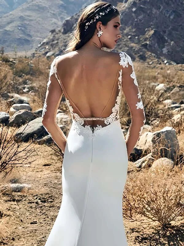 Robe de Mariée Bohème Sirène 3 Robe de Mariée Bohème Sirène