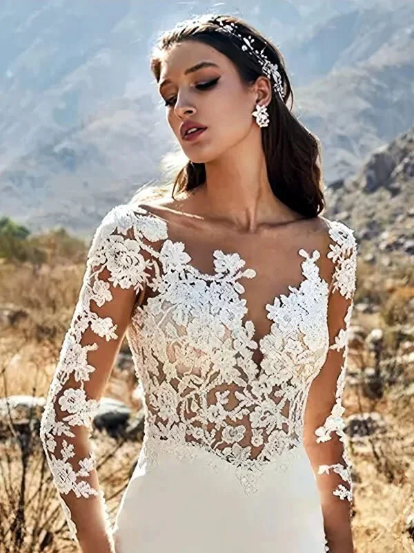 Robe de Mariée Bohème Sirène