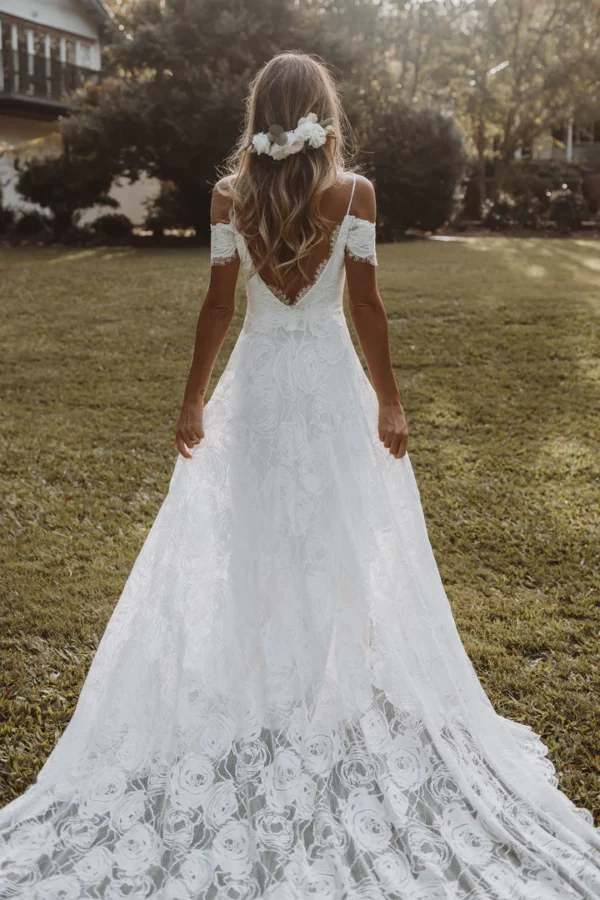 Robe de Mariée Chic Bohème
