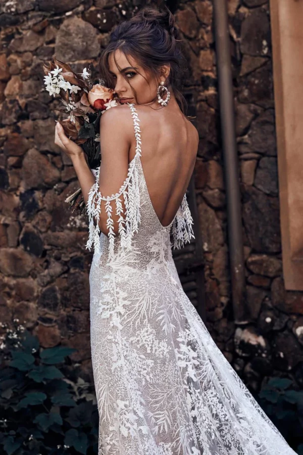 Robe de Mariée Bohème Romantique