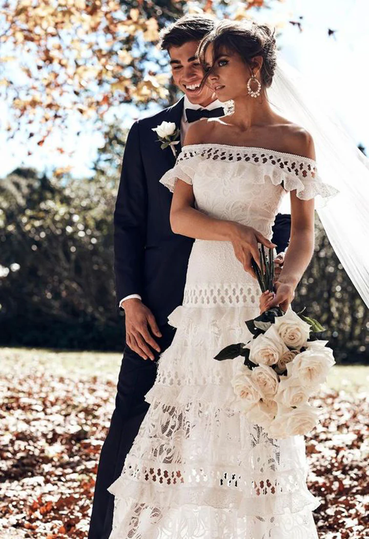 Robe de Mariée Courte Vintage 6 robe de mariee boheme originale romantique 720x