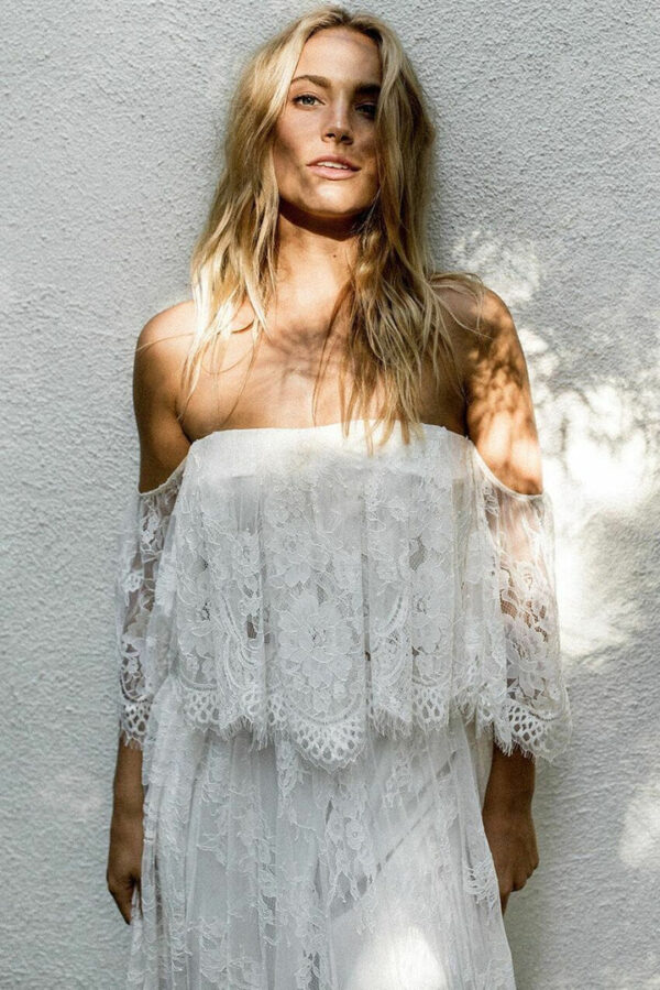 Robe de Mariée Deux Pièces Bohème 8 Robe de Mariée Deux Pièces Bohème