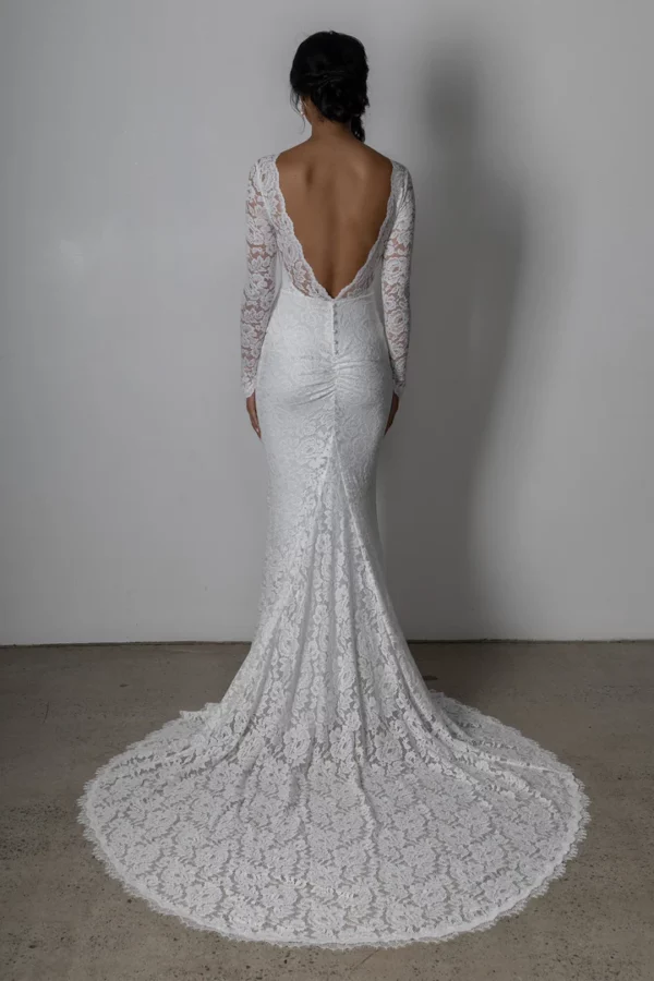 Robe de Mariée Dentelle Vintage 10 robe mariee boheme chic manches longues 720x