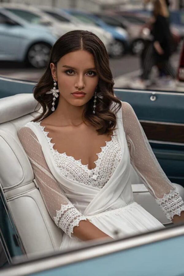 Robe de Mariée Bohème Champêtre