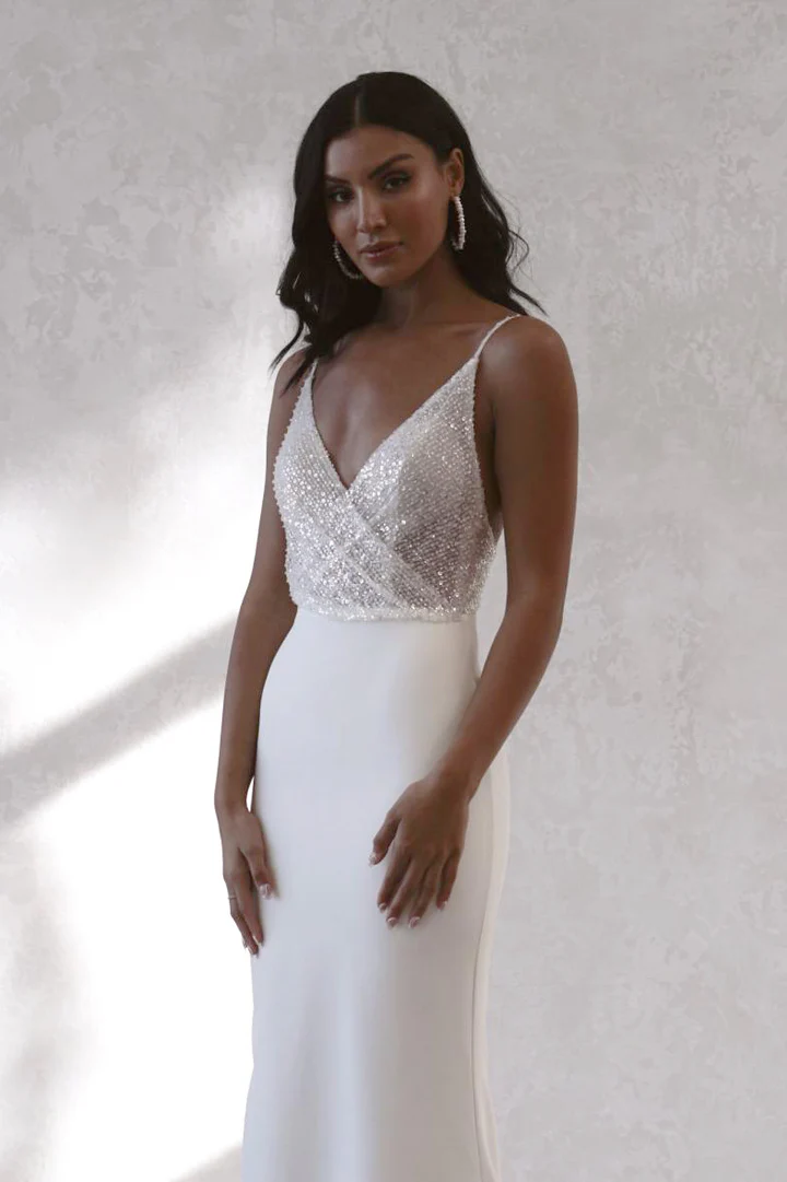 Robe de Mariée Bohème Chic 2 robe mariee boheme crepe 720x