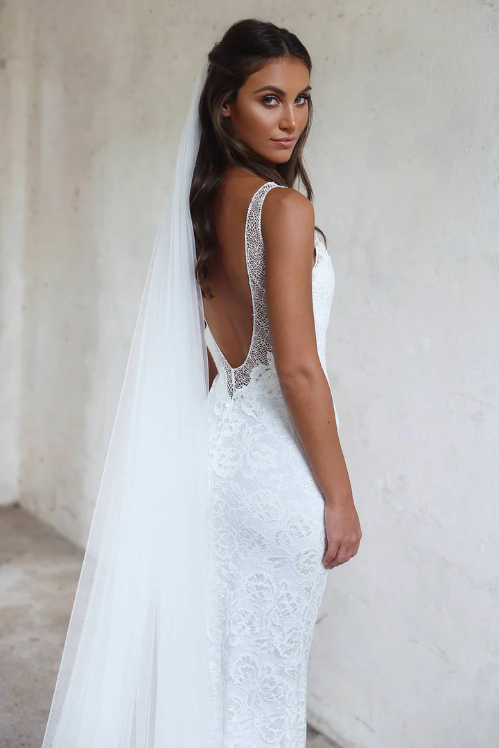 Robe de Mariée Bohème Chic Sexy 5 robe mariee boheme dentelle blanche voile 720x