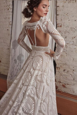 Robe de Mariée Simple Bohème 8 Robe de Mariée Simple Bohème