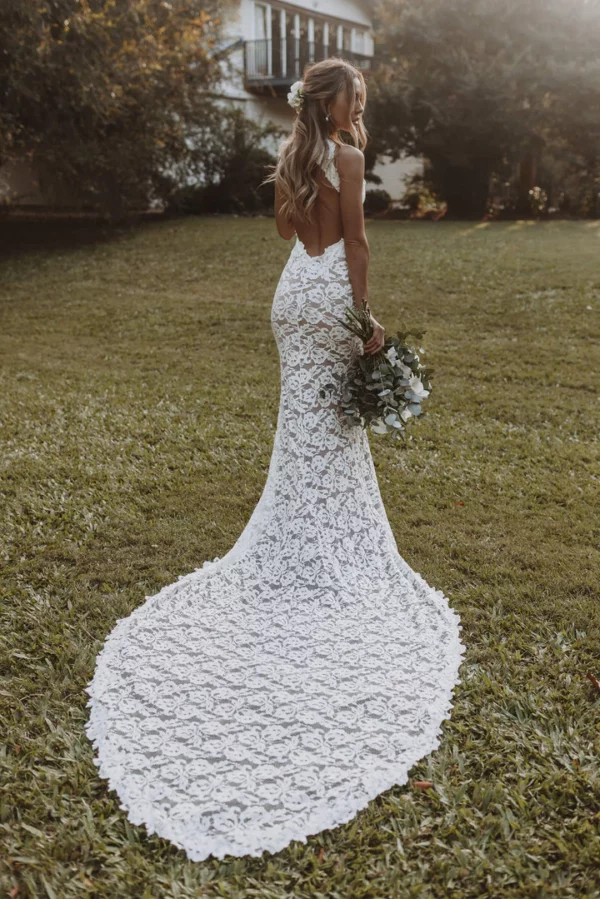 Robe de Mariée Dos Nu Bohème 9 Robe de Mariée Dos Nu Bohème