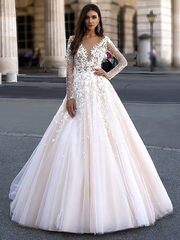 Robe de Mariée Princesse Dentelle Luxe