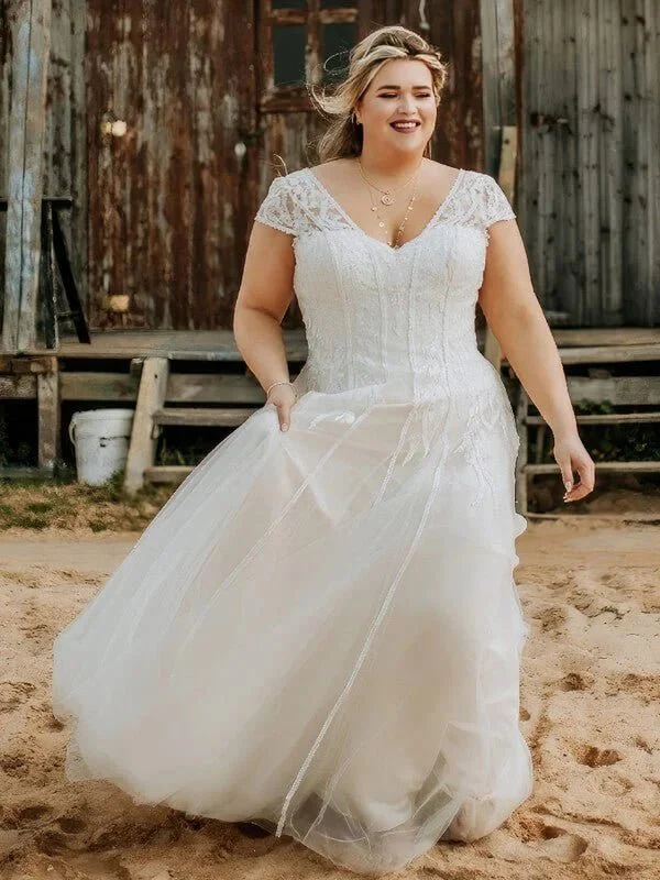Robe de Mariée Grande Taille 2019