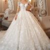 Luxueuse Robe de Mariée de Princesse 14 Luxueuse Robe de Mariée de Princesse