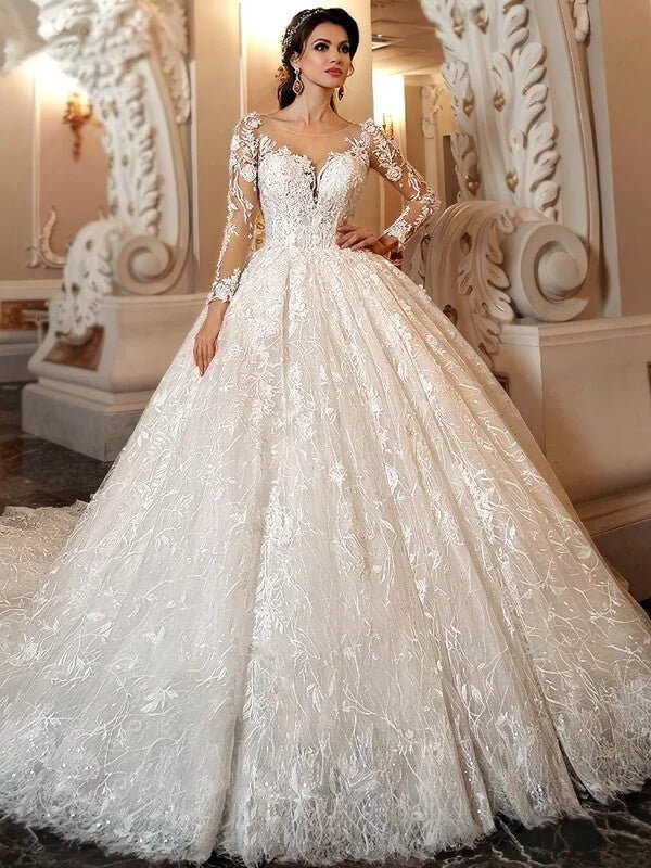 Luxueuse Robe de Mariée de Princesse