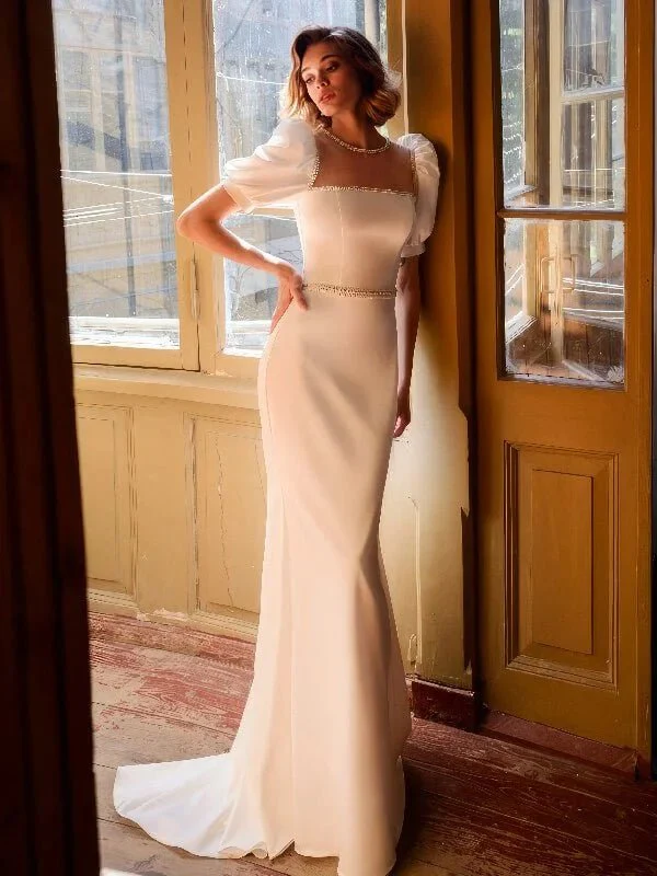 Robe de Mariée Sirène Style Chic