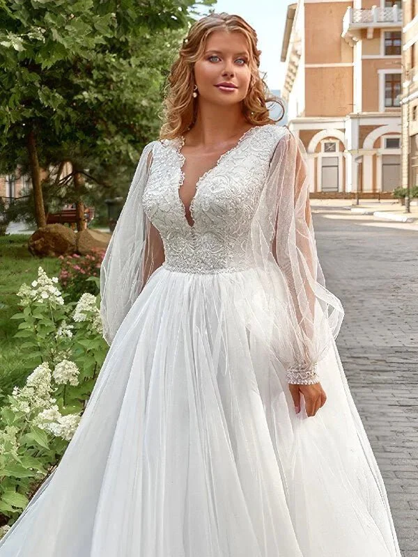 Modèle de Robe de Mariée Princesse 3 robe de mariee a manches bouffantes grande taille 2 turbo 7093821b ca2b 4c1c be89 2bec8e000354 905556 5000x