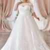 Robe de Mariée d'Hiver Grande Taille 4 Robe de Mariée d'Hiver Grande Taille