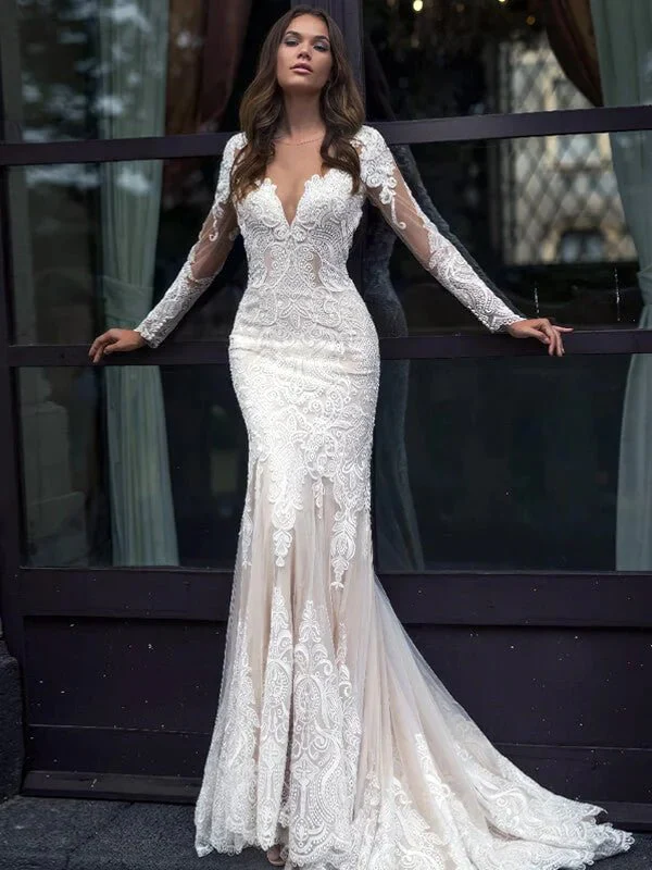 Robe de Mariée Sirène Chic