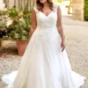 Robe de Mariée Simple et Chic Grande Taille 9 Robe de Mariée Simple et Chic Grande Taille