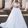 Robe de Mariée Poitrine Généreuse Grande Taille 9 Robe de Mariée Poitrine Généreuse Grande Taille