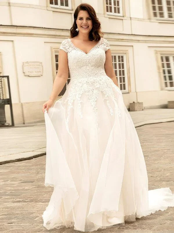Robe de Mariée Grande Taille 2021
