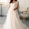 Robe de Mariée Grande Taille Fluide 6 Robe de Mariée Grande Taille Fluide