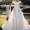 Robe de Mariée Grande Taille Col Bateau 9 Robe de Mariée Grande Taille Col Bateau