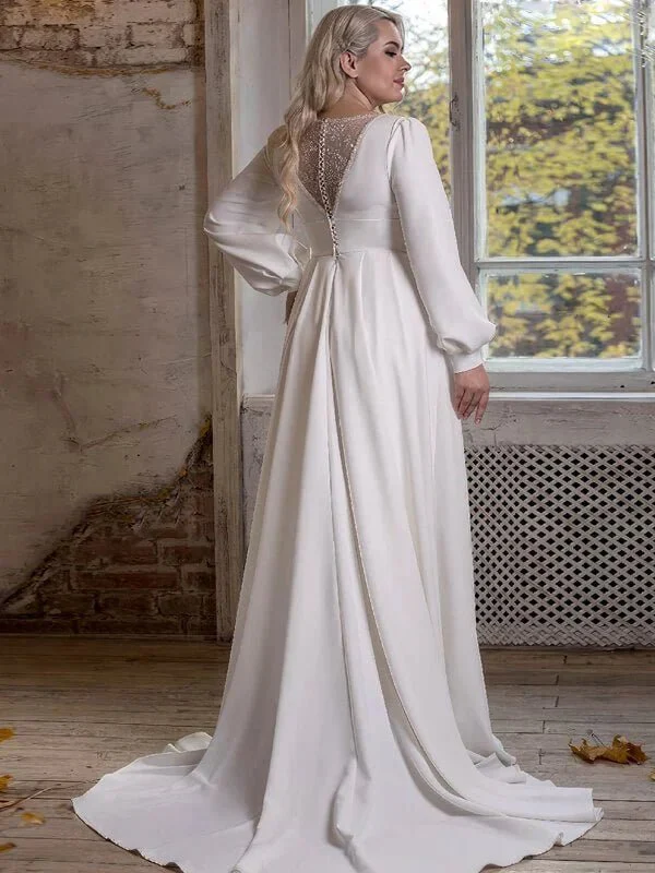 robe de mariee grande taille mousseline 4 turbo 120813 5000x