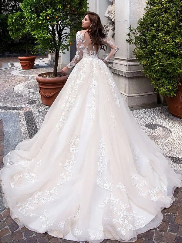 Robe de Mariée Princesse Dentelle 4 robe de mariee manche longue 5 turbo 152213 5000x