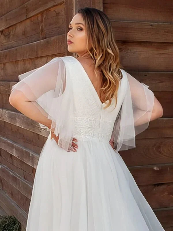Original Robe de Mariée Grande Taille 4 robe de mariee pour femme ronde 2019 3 turbo 503799 5000x