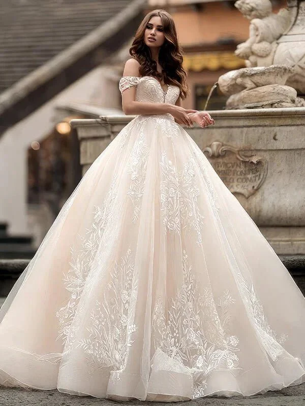 Princesse Magnifique Robe de Mariée Luxe