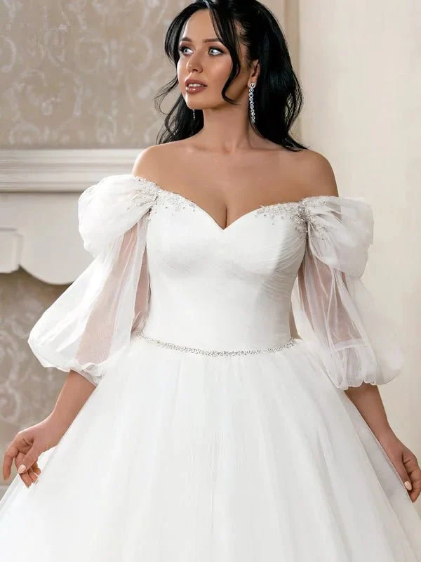 Robe de Mariée Princesse Bouffante 3 robe de mariee princesse manches bouffantes 2 turbo 688034 5000x