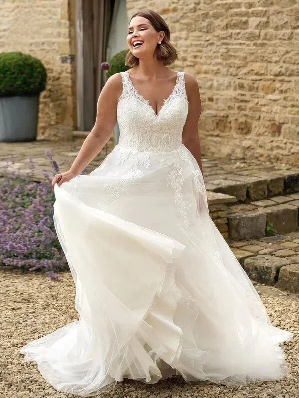 Robe de Mariée Civil Grande Taille