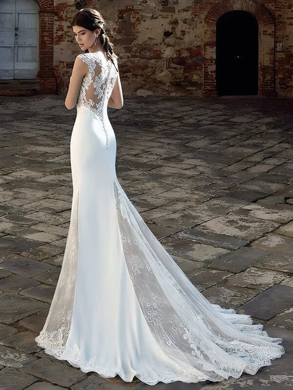 robe de mariee sirene avec traine 3 turbo 389882 5000x