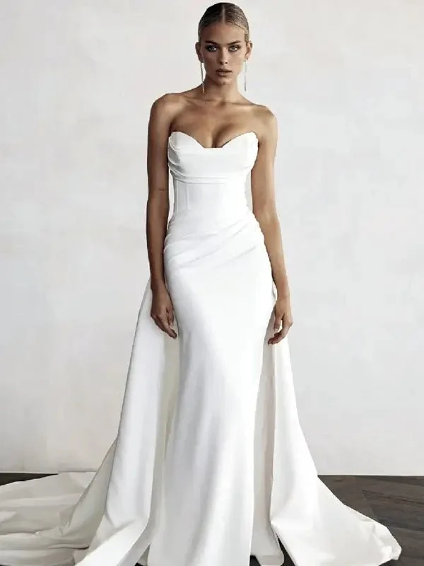 Robe de Mariée Sirène Simple