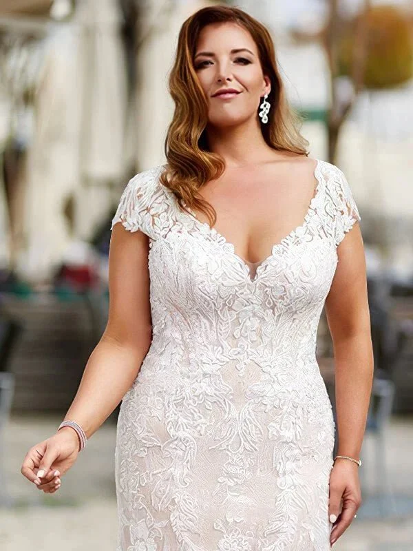 Robe de Mariée Dentelle Grande Taille 3 robe de mariee sirene grande taille 2 turbo 555173 5000x