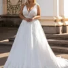 Robe de Mariée Femme Ronde Dentelle Princesse 5 Robe de Mariée Femme Ronde Dentelle Princesse