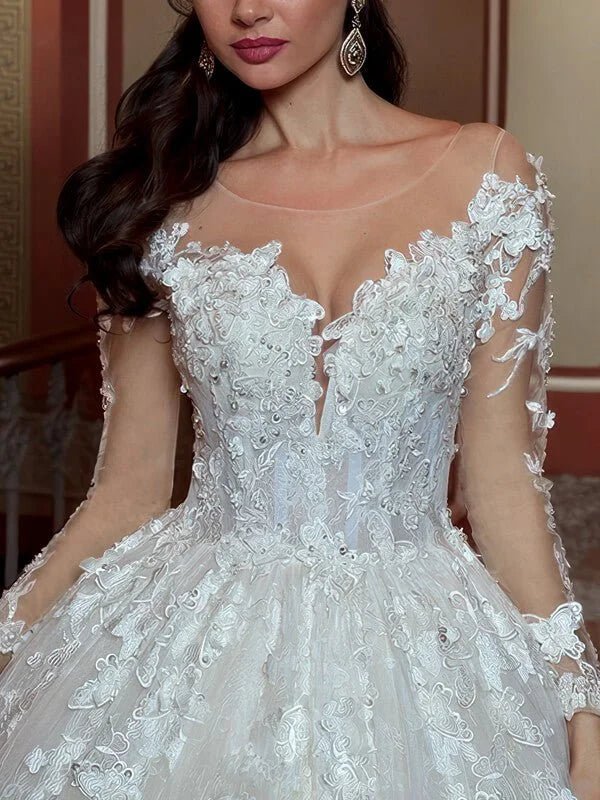 Robe de Mariée Princesse Volumineuse 3 robe mariage princesse perlee 3 turbo 881842 5000x