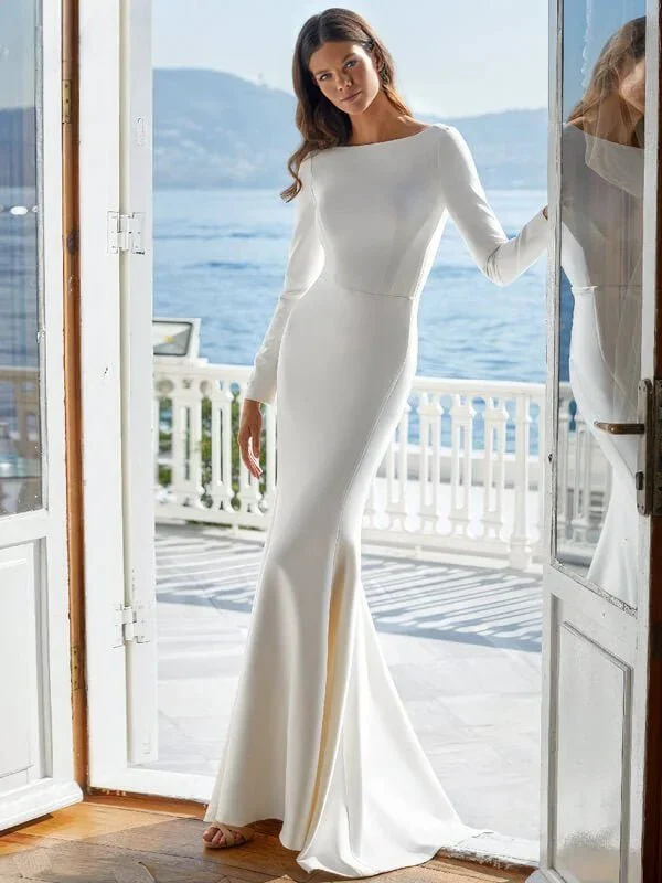 Robe de Mariée Dos Nu Sirène