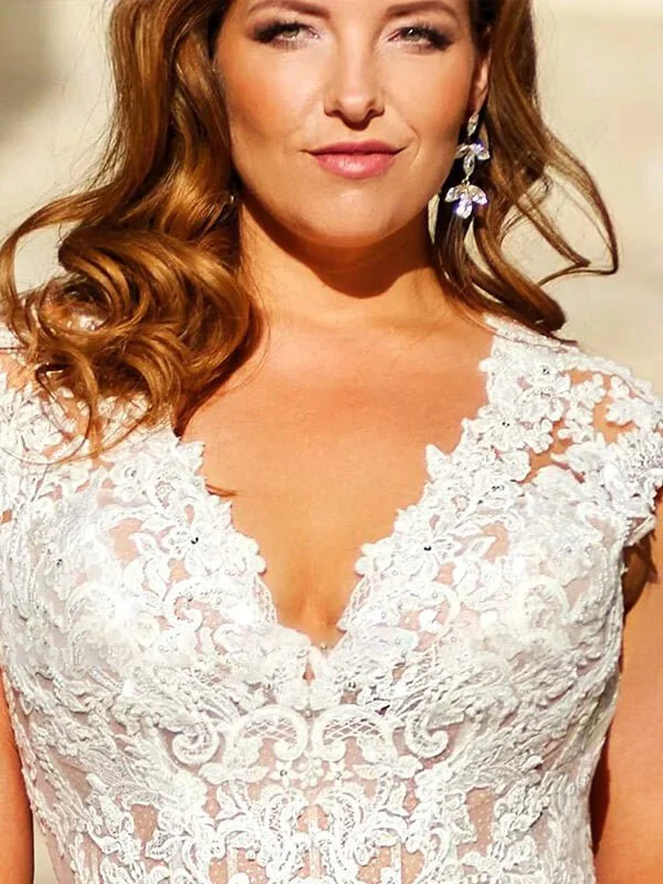 Robe de Mariée Femme Ronde 2020 3 robe pour mariage grande taille pas cher 2 turbo 715495 5000x
