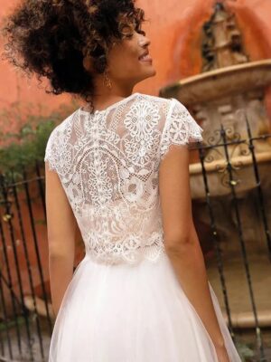 Robe de Mariée Bohème Tranquillité Sauvage