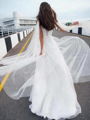 Robe de Mariée Bohème Frisson d’Éclat