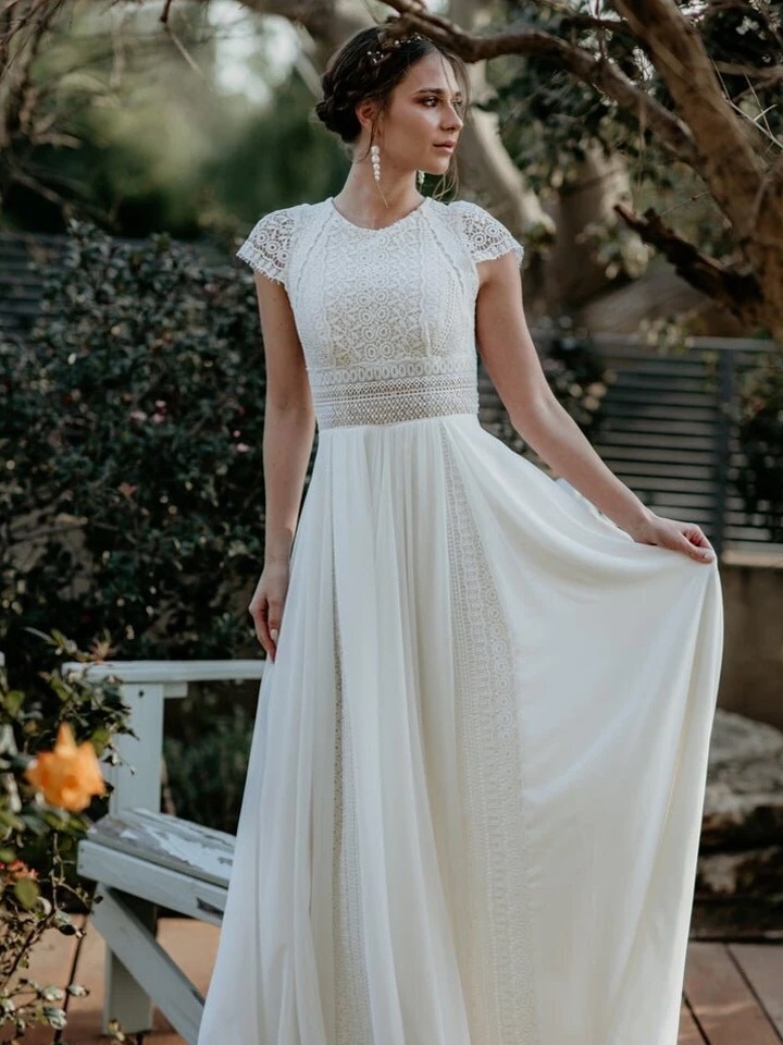 Robe de Mariée Bohème Délice Intime 1 Robe de Mariée Bohème Délice Intime