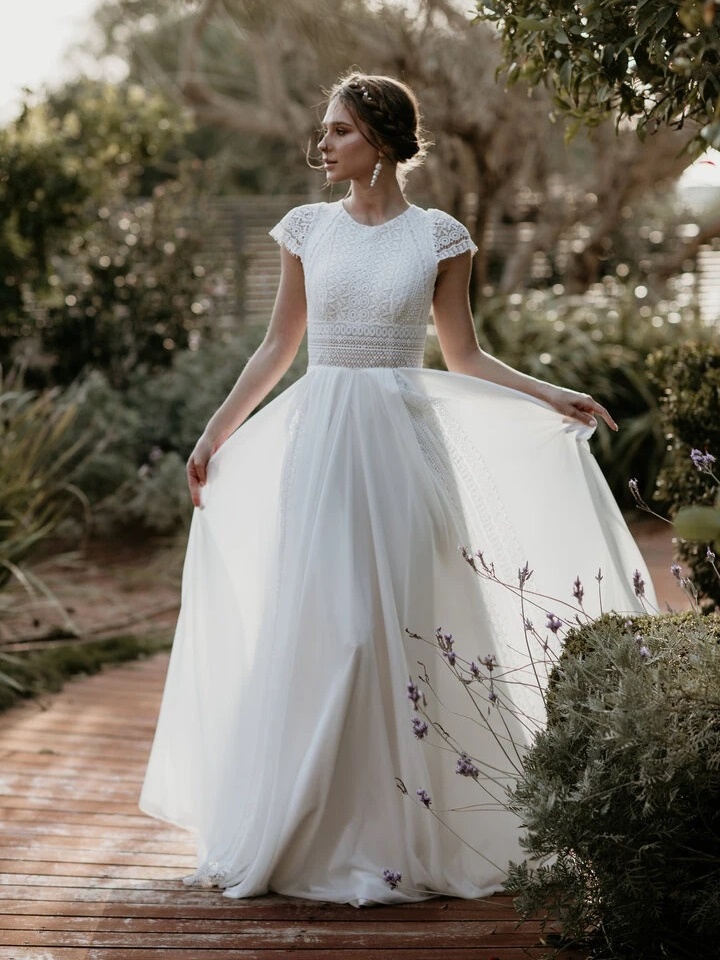 Robe de Mariée Bohème Délice Intime 2 Robe de Mariée Bohème Délice Intime