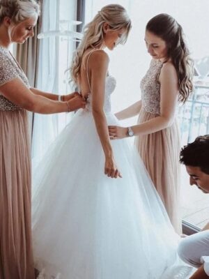 Robe de Mariée Bohème Présage Doux