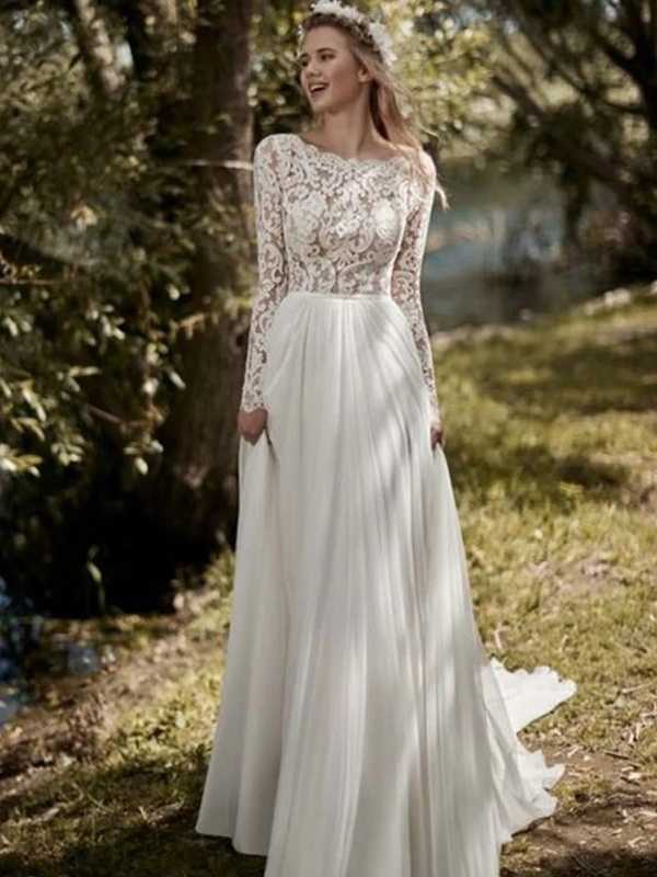 Robe de Mariée Mariage Civil Bohème 1 Robe de Mariée Mariage Civil Bohème