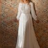 Robe de Mariée Style Bohème Manches Longues