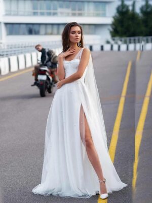 Robe de Mariée Bohème Frisson d’Éclat