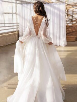 Robe de Mariée Bohème Éclat Sauvage